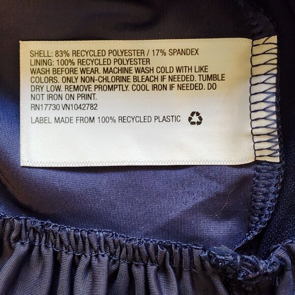 Cat &Jack Girls Red White & Blue Unicorn Swimsuit 18 Months Long Sleeve 2 Pc NWT - Picture 5 of 7